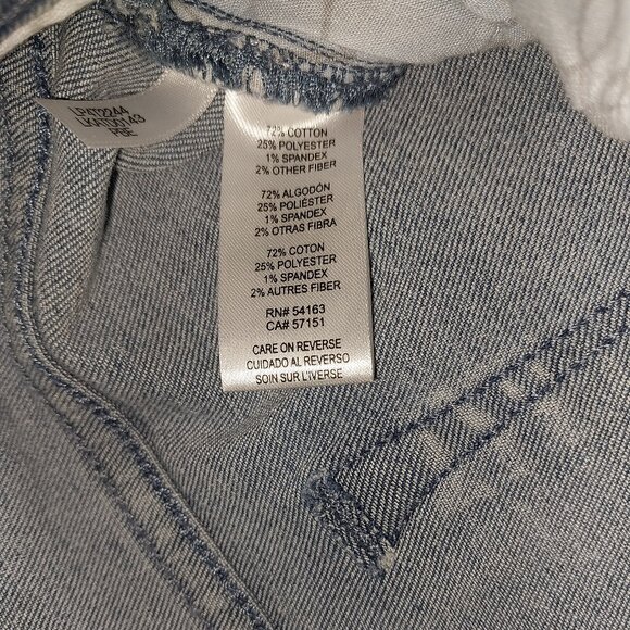 New With Tags Karl Lagerfeld Paris Plus Size 18W Chain Trim Flare Women's Jeans - Picture 5 of 6